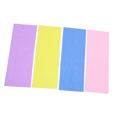 Yardenfun 4 Stück Mesh -Sauna -Handtuch Duschwäscher für den Körper Bad-Rückenpeeling-Waschlappen Peeling-Handtuch Peeling-Körpertuch Waschlappen für den Körper Badetücher reiben Nylon von Yardenfun