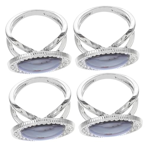 Yardenfun 4stücke Seidenschal-ringclips Für Damen T-shirt-knotenclips Metall-schalhalter Pullover-clips Kleidungszubehör Runde Schalbroschen Vielseitig Für Täglichen Gebrauch Und Reisen Yardenfun 4stücke Seidenschal-ringclips Für Damen T-shirt-knotenclips Metall-schalhalter Pullover-clips Kleidungszubehör Runde Schalbroschen Vielseitig Für Täglichen Gebrauch Und Reisen von Yardenfun