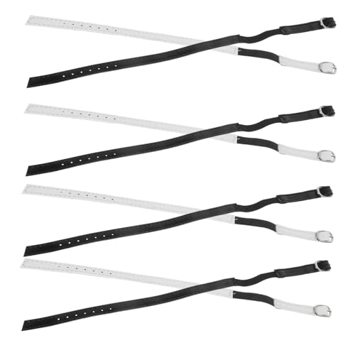 Yardenfun 4paare Elastische Riemen Für High Heels Verstellbare Abnehmbare Schuhbänder Rutschfeste Ersatz-schnürsenkelgürtel Mit Schnalle Für Damen von Yardenfun