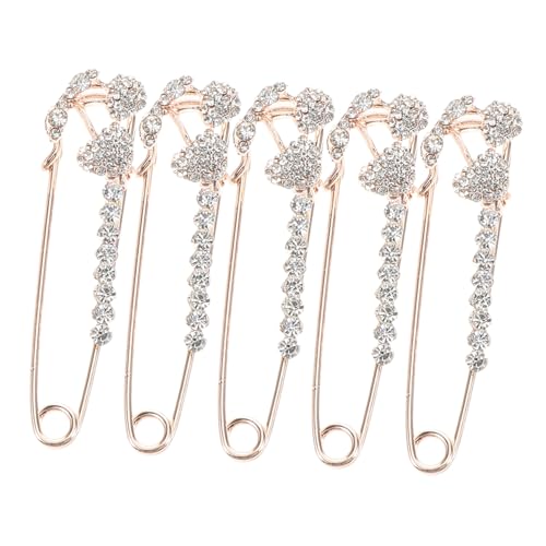 Yardenfun 5stücke Brosche Anstecknadel Aus Bemalt Für Kleidungsabzeichen Als Schal-clip Dekorative Brosche Für Damen Geeignet Für Halloween Und Hochzeit von Yardenfun