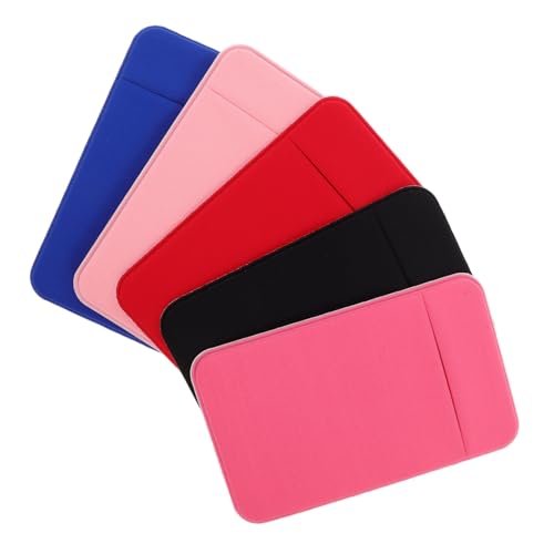 Yardenfun 5 Stück Selbstklebende Handy Geldbörsen Kartenhalter Handy Kartentasche Selbstklebende Handytasche Geldbörse Für Handyhülle Geldbörsen Kreditkartenhalter Für von Yardenfun