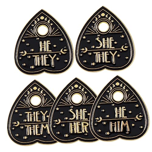 Yardenfun 5stücke Herz Brosche Anstecknadel Ästhetische Kleidungsdekoration Für Anzüge Taschen Schals Kopftücher Und Rucksäcke Broschen Für Frauen Unisex Geschenkidee von Yardenfun