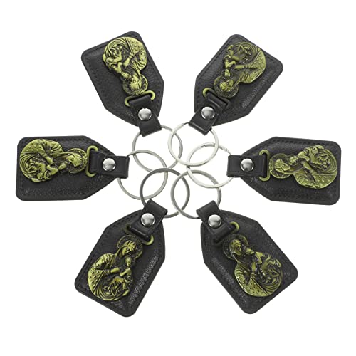 Yardenfun 6 Stück Schlüsselanhänger Kreative Religiöse Anhänger für Schlüssel oder Taschen Robuste Praktische Deko Zufällige Farben Perfektes für Freunde Familie Zufällige von Yardenfun