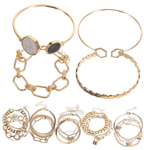 Yardenfun 6sätze Fußkettchen Für Frauen Fußschmuck Mit Armbändern Hautfreundlich Und Leicht Passend Für Weihnachten Frühlingsfest Und Andere Anlässe Als Für Freundinnen von Yardenfun