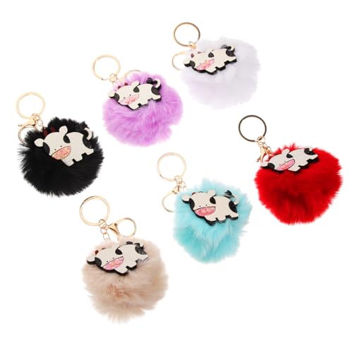 Yardenfun Schlüsselanhänger Schlüsselanhänger Schlüsselanhänger Kuhform Plüsch für Den Täglichen Gebrauch Yardenfun Schlüsselanhänger Schlüsselanhänger Schlüsselanhänger Kuhform Plüsch für Den Täglichen Gebrauch von Yardenfun