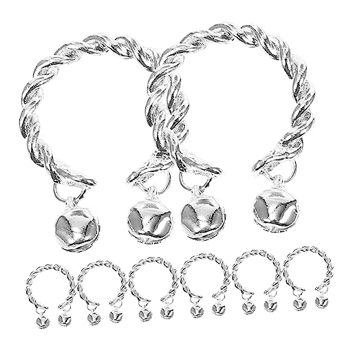 Yardenfun 8 Stück Teiliges Dainty Finger Ringe mit Glocken Design Verstellbare Vintage Ringe für Damen Schmuckdekoration für Partys Yardenfun 8 Stück Teiliges Dainty Finger Ringe mit Glocken Design Verstellbare Vintage Ringe für Damen Schmuckdekoration für Partys von Yardenfun
