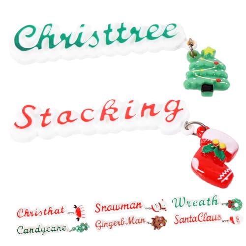 Yardenfun 8stücke Teiliges Weihnachtscharms Süße Für Schlüsselanhänger Und Handyhüllen Bestehend Aus Weihnachtsbaum Rentier Lebkuchen Und Mehr Für -projekte Und Festliche Dekoration Yardenfun 8stücke Teiliges Weihnachtscharms Süße Für Schlüsselanhänger Und Handyhüllen Bestehend Aus Weihnachtsbaum Rentier Lebkuchen Und Mehr Für -projekte Und Festliche Dekoration von Yardenfun