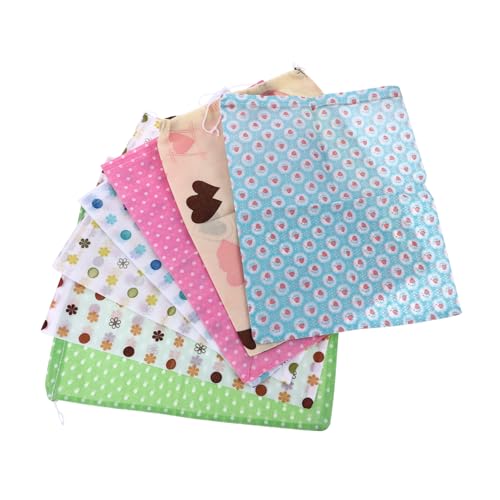 Yardenfun 8Stücke Aufbewahrungstaschen für Schuhe Kordelzug Taschen Vlies Feuchtigkeits Staubdicht für Reisen Organisation im Koffer Vielseitig Einsetzbar für Damen von Yardenfun