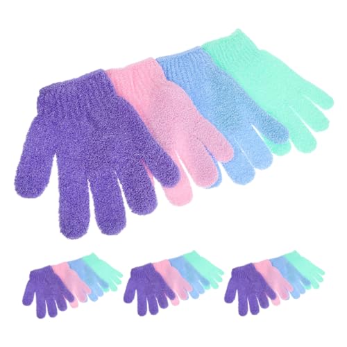 Yardenfun 8paare Duschhandschuh Aus Nylon Für Körperpeeling Doppelseitig Mit Mustern Geeignet Für Arme Beine Brust Und Rücken Masstäbliches Peeling Für Männer Und Frauen Yardenfun 8paare Duschhandschuh Aus Nylon Für Körperpeeling Doppelseitig Mit Mustern Geeignet Für Arme Beine Brust Und Rücken Masstäbliches Peeling Für Männer Und Frauen von Yardenfun