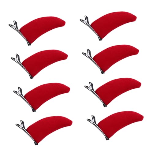 Yardenfun 8stücke Teufelshörner Haarclips Für Halloween Cosplay Leichte Und Kreative Kopfbedeckung Für Erwachsene Für Partys Und Festlichkeiten von Yardenfun