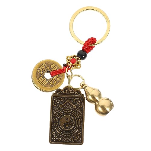 Yardenfun 2023 Jahr Kürbis Kupfer Schlüsselanhänger Cooler für Frauen Männer von Yardenfun