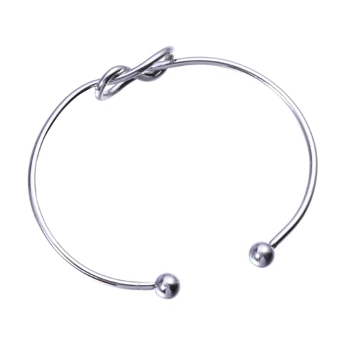 Yardenfun Silbernes Damenarmband Offenes Armband-design Modisches Schmuckstück Verstellbarer Armreif Für Frauen Als Für Weihnachten Muttertag Oder Geburtstag von Yardenfun
