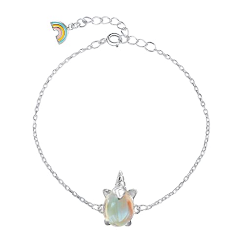 Yardenfun Einhorn-armband Für Junge Mädchen Handgelenk Dekor Mit Glänzendem Design Regenbogen-armband Party-gastgeschenke Für Mädchen von Yardenfun