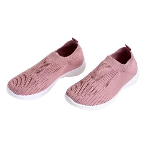 Yardenfun Atmungsaktive Leichte Damen Sportschuhe rutschfeste Sneakers mit Weicher Strapazierfähiger Sohle Modische Turnschuhe für Frühling und Herbst von Yardenfun