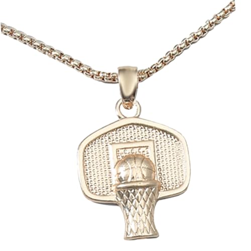 Yardenfun Basketballkorb Halskette Basketball Geschenke Für Männer Ketten Halskette Anhänger Halskette Herrenkette Halsketten Für Jungen Halskette Ketten Basketball Halskette Für von Yardenfun