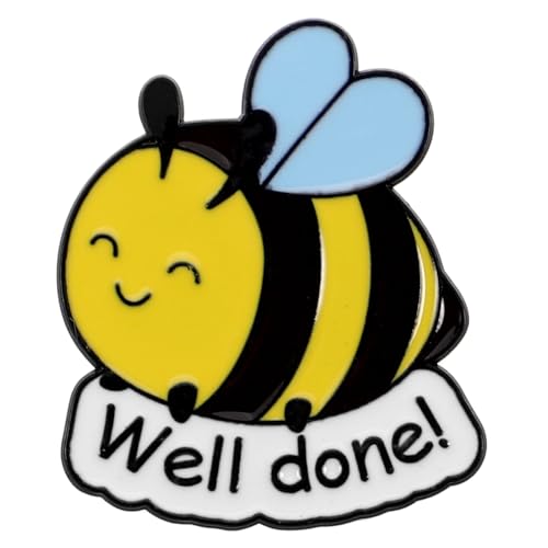 Yardenfun Bienenbrosche aus Metall Niedliche Anstecknadel für Damen Leichtes Schmuckstück für Kleidung Vielseitiges Accessoire für Rucksäcke und Festliche Anlässe für Frauen von Yardenfun