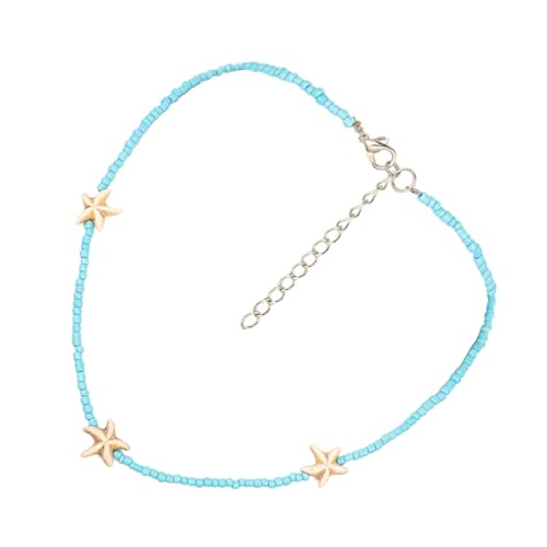 Yardenfun Perlenkette Im Bohemia Style Damen Halskette Mit Reisperlen Halsschmuck Für Freizeit Und Urlaub Schlicht Und Elegant von Yardenfun