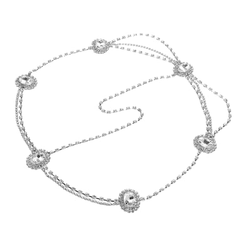 Yardenfun Braut-kopfschmuck Mit Strassquaste Für Damen: Mehrlagige Haarkette Für Hochzeiten Und Festivals – Retro-kopfschmuck Für Die Braut – Stirn-accessoires Für Damen von Yardenfun