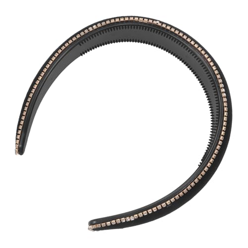 Yardenfun Strass Stirnband Für Damen Breites Gepolstertes Haarband Mit Glitzer Verzierung Elegant Für Formelle Anlässe Und Alltag von Yardenfun