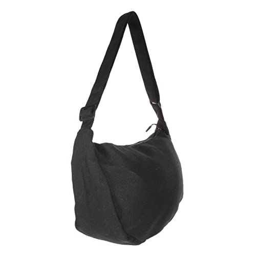 Yardenfun Canvas Tasche Canvas Umhängetasche Einkaufstasche Outdoor Damen Geldbörse Handy Aufbewahrungstasche Einfache Umhängetasche Canvas Gürteltasche Umhängetasche Geldbörsen Für von Yardenfun