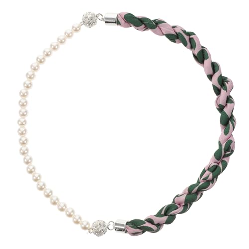 Yardenfun Choker Halskette für Damen mit Magnetverschluss Stilvolle Leichte Halsschmuck Kunstperlen für Jede Jahreszeit von Yardenfun