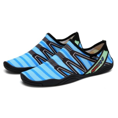 Yardenfun Couple Schwimmschuhe rutschfeste Badeschuhe Outdoor Strandschuhe Bade und Übungsschuhe Atmungsaktiv Leicht Blau für Wassersport Aktivitäten Yardenfun Couple Schwimmschuhe rutschfeste Badeschuhe Outdoor Strandschuhe Bade und Übungsschuhe Atmungsaktiv Leicht Blau für Wassersport Aktivitäten von Yardenfun