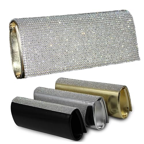 Yardenfun Damen Abendtasche PU mit Cocktailparty Clutch in Gold Handtasche für Bankett Abschlussball Festliche Anlässe von Yardenfun