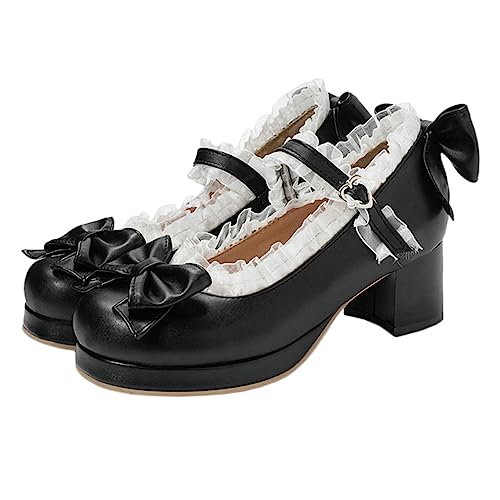 Yardenfun Damen High Heels Frühjahr Elegante Einsteigerschuhe mit Komfortablem Absatz und Weichem Material Modische Damenschuhe für Alltag und Outdoor von Yardenfun