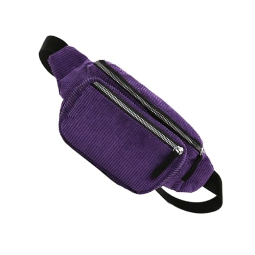 Yardenfun Cord Hüfttasche Für Damen Outdoor Brusttasche Kleine Umhängetasche Mit Viel Fassungsvermögen Für Reisen Und Einkaufen von Yardenfun