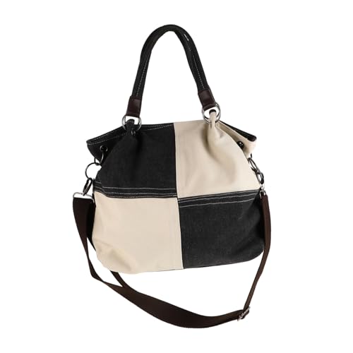 Yardenfun Damen Mini Handtasche Canvas Vielseitig Schultertasche mit Reißverschluss Patchwork Design für Reisen in Verschiedenen Farben Erhältlich Yardenfun Damen Mini Handtasche Canvas Vielseitig Schultertasche mit Reißverschluss Patchwork Design für Reisen in Verschiedenen Farben Erhältlich von Yardenfun