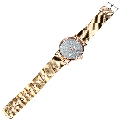 Yardenfun Damen Quarzuhr mit Silikonarmband Business Armbanduhr Leichtes Design Präzises Freizeit Uhr für Frauen Roségoldenes Vielseitig und Komfortabel von Yardenfun