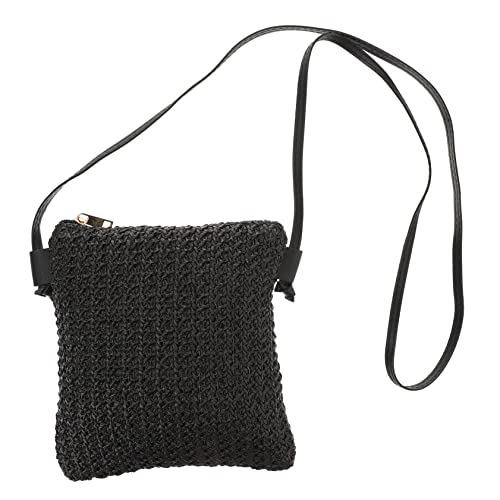Yardenfun Damen Sommer Strandtasche Aus Geflochtenem Stroh Modische Umhängetasche Für Den Urlaub Leichte Reisetasche Stilvolle Strandtasche Für Frauen von Yardenfun