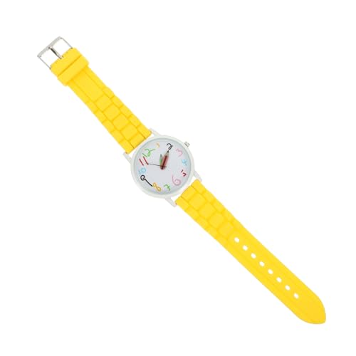 Yardenfun Digitaluhr Mit Armband Kinderuhr Lernuhr Für Schüler Mit Klaren Ziffern Verstellbares Armband Für Handgelenk Leicht Und Tragbar Schlichtes Design Für Jungen Und Mädchen von Yardenfun
