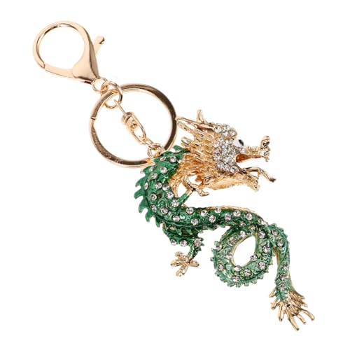 Yardenfun Dragon Keychain Zinklegierung Dekorativer Schlüsselanhänger Im Drachen-Design Leicht Und Tragbar Für Taschen Für Und Familie von Yardenfun