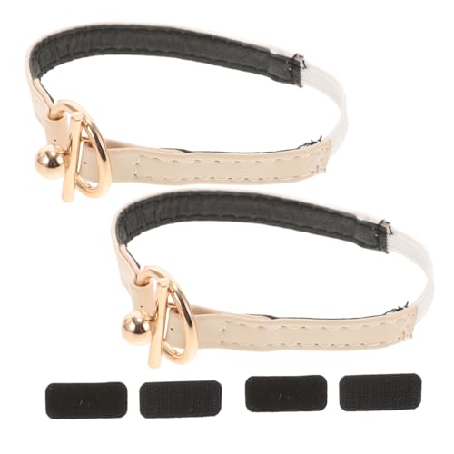 Yardenfun Elastische Abnehmbare High heel Schuhriemen für Damen Rutschfeste Fersenschutzbänder Komfortable Dehnbare Knöchelriemen zur Fixierung und Stabilisierung der Absätze von Yardenfun