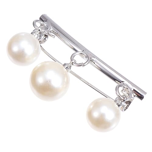 Yardenfun Elegante Perlenbrosche Anstecknadel Taillenschnalle Clip modische Broschen für Damen von Yardenfun