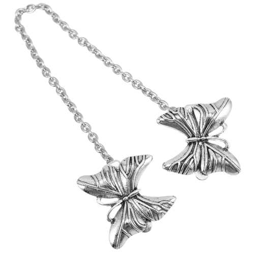 Yardenfun Eleganter Schmetterling Cardigan Clip aus Langlebiger Zinklegierung Multifunktionaler Schal und Kragenhalter für Damen Minimalistisches Design für Hemden Strickjacken und Schals von Yardenfun