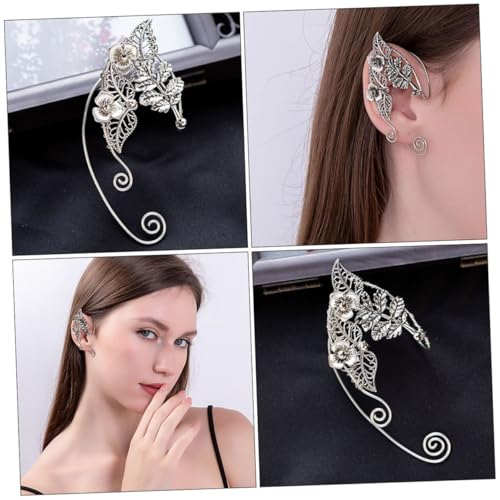 Yardenfun Elfenschmuck Ohrklemme Damen Ohrringe Piercingfreie Ohrclips aus Hochwertiger Modischer Ear Bone Clip für Mädchen und Frauen Tragbar Vielseitig Kombinierbar von Yardenfun