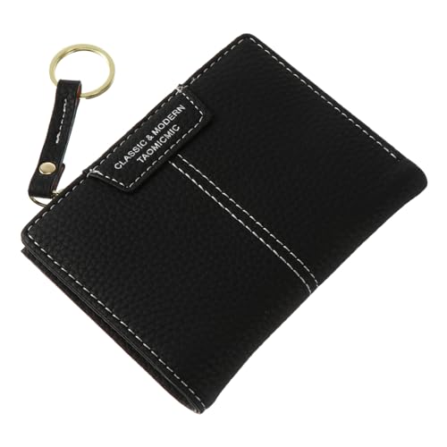 Yardenfun Schwarzer Schlüsselbund-münzbeutel Multifunktionale Handtasche Mit Kartenfächern Für Damen Für Schlüssel Kleingeld Und Karten Für Alltag Und Shopping von Yardenfun