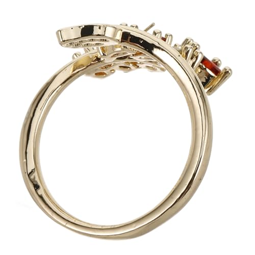 Yardenfun Ring Mit Geometrischem Minimalistischer Schmuck Verstellbarer Damen-fingerring Für Alltags Und Anlass-outfits Aus Leichtem Metall Gefertigt von Yardenfun