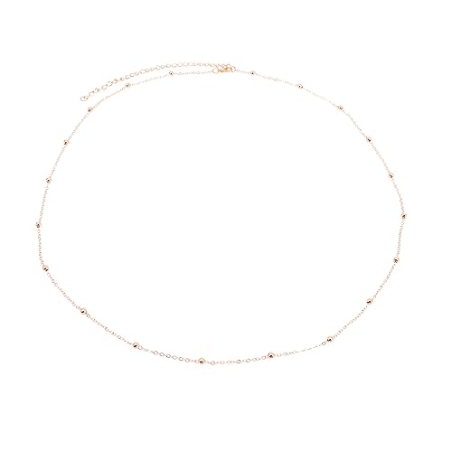 Yardenfun Goldene Taillenkette für Frauen Metall Bauchketten Schmuck Verstellbare Strand Körperkette für Nachtclubs und Partys von Yardenfun