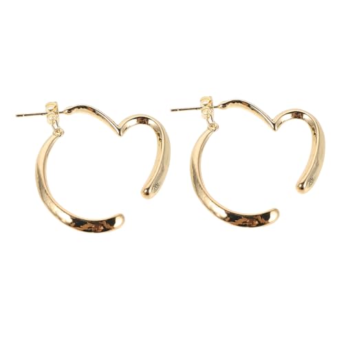 Yardenfun Herzförmige Creolen Aus Gold Unregelmäßige Tropfenohrringe Für Frauen Großes Statement-design Für Tägliche Und Abendliche Outfits Ergonomisch Geformt Für Angenehmes Yardenfun Herzförmige Creolen Aus Gold Unregelmäßige Tropfenohrringe Für Frauen Großes Statement-design Für Tägliche Und Abendliche Outfits Ergonomisch Geformt Für Angenehmes von Yardenfun