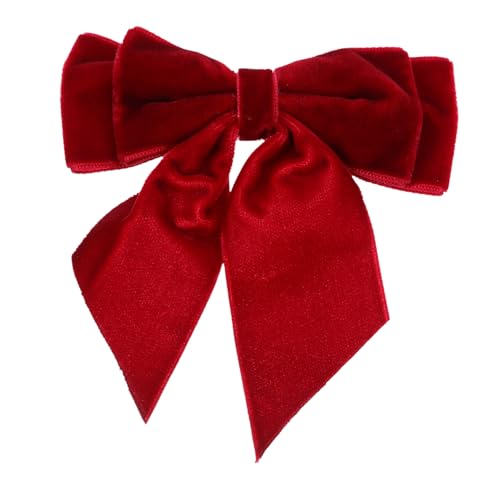 Yardenfun Große Schleifenbrosche Damen Fliegen Brosche Kragen Nadel Kleidenschmuck Schleifen Brosche Frauen Fliege Schmuck von Yardenfun