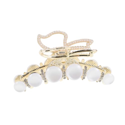 Yardenfun Haarspange mit Katzenaugenstein Perlen Klemme für Frauen Haarschmuck für Hochzeiten oder Besondere Anlässe Sicheres Hinterkopf Design Langlebiger von Yardenfun