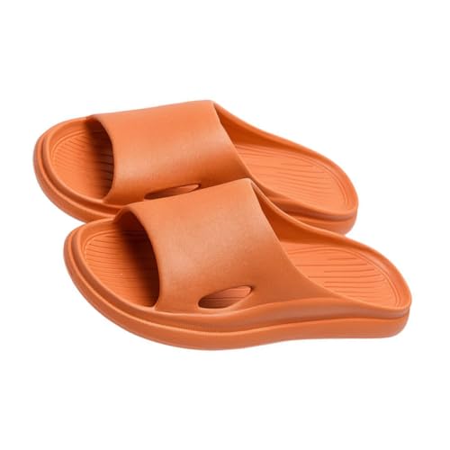 Yardenfun Hausschuhe Damen EVA Badeslipper Rutschfest Komfortabel Leicht Sommer Pantoffeln Indoor für Zuhause und Dusche Modisch Atmungsaktiv Einfach zu Reinigen von Yardenfun