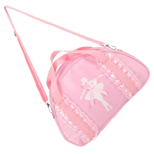 Yardenfun Kinder Tanztasche Kinder Mädchen Tanztasche Turnbeutel Mädchen Ballett Tanztasche Ballett Tanz Umhängetasche Tanztasche Für Mädchen Niedliche Tanztasche Ballett Tasche von Yardenfun