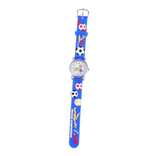Yardenfun Kinderuhr Fußballmuster wasserdichte Einstellbare Armbanduhr Für Jungen Und Mädchen Für Junge Mädchen Lernen Der Uhrzeit Royalblau Yardenfun Kinderuhr Fußballmuster wasserdichte Einstellbare Armbanduhr Für Jungen Und Mädchen Für Junge Mädchen Lernen Der Uhrzeit Royalblau von Yardenfun