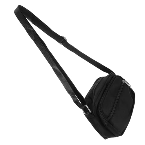 Yardenfun Schwarze Damen-umhängetasche Aus Nylon Kleine Handytasche Mit Geldbörse Vielseitige Schultertasche Für Reisen Büro Und Alltag von Yardenfun