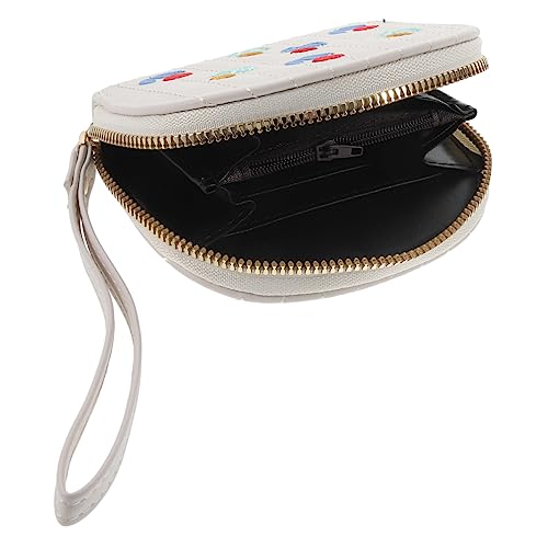 Yardenfun Kompakte Geldbörse Damen PU Münzfach Kartenetui Leichtes Portemonnaie mit Multi Slot Design für Münzen Kreditkarten Id Karten Alltag Reise von Yardenfun