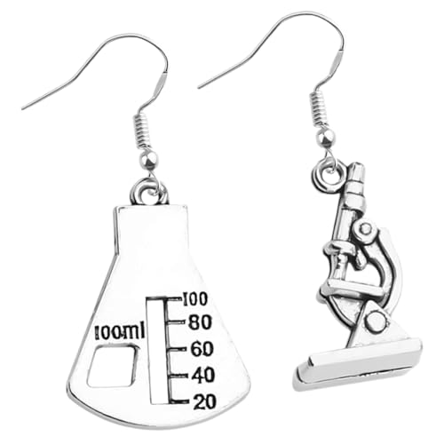 Yardenfun Kreative Wissenschafts ohrhänger für Damen Mikroskopisch Inspiriert Modischer Ohrschmuck aus Legiertem Material Hautfreundlich und Vielseitig für Alltag und Besondere Anlässe von Yardenfun